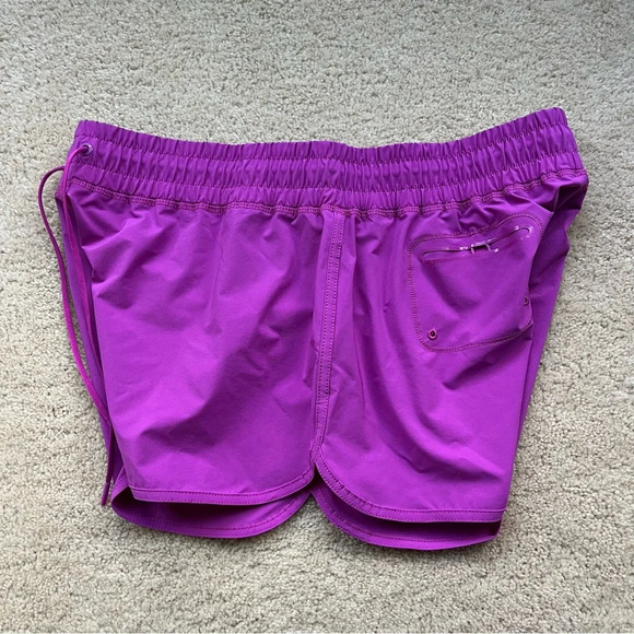 ✨Lands’ End Sport Women’s Elastic Waist Board Shorts - Size 16 - EUC - Not Lined - Picture 5 of 7